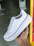 Tenis Vizzano Plataforma Branco com Brilho