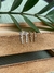 Brinco Mini Earcuff Corações Prata - comprar online