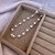 Chocker Pérolas Coração Prata