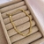 Pulseira Cordão Ouro