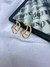 Brinco Argola Tripla Ouro