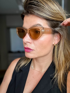 Óculos Yasmin Champanhe - comprar online