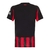 Camisa AC Milan I 25/26 - Torcedor Puma Feminina - Preta e vermelha com detalhes em cinza - comprar online