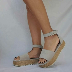Sandalias base goma forrada(615) - tienda online