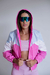 Jaqueta Corta Vento - Bicolor Rosa - Mbrun - Moda Praia & Fitness