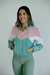 Jaqueta Corta Vento - Bicolor Verde - comprar online