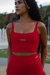 Conjunto Short c/ Bolso - Vermelho - comprar online
