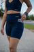 Conjunto Short c/Bolso - Azul Marinho na internet