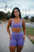 Conjunto Short Bicolor c/Bolso - Lavanda - loja online