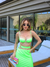 Saia Longa Recortes - Verde Neon - comprar online