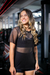 Blusa Tule - Preto