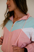 Jaqueta Corta Vento - Bicolor Rosa Chá - comprar online