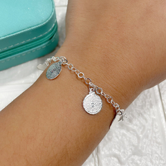 Kit Colar e Pulseira Pai Nosso Folheado à Prata 925 - loja online