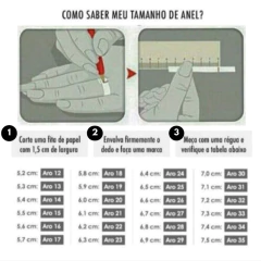 Imagem do Anel Solitário Cravejado Coração em Aço Inoxidável