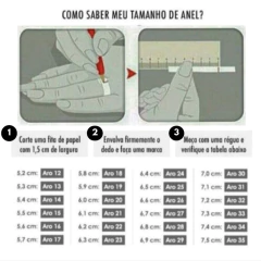 Anel Solitário Cravejado Coração em Aço Inoxidável na internet