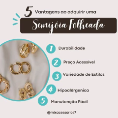 Pulseira Feminina Tripla Frases Folheada à Prata - Mix Acessórios
