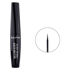 Delineador Liquido Preto RubyRose - loja online
