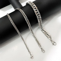Pulseira Masculina Elo Duplo em Aço Inoxidável - comprar online