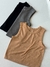 Cropped canelado premium - comprar online