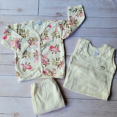 Conjunto longo 3 peças menina