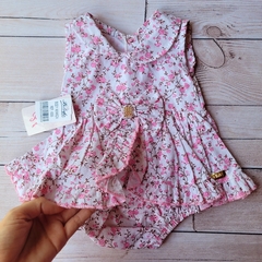 Body vestido em tricoline - comprar online