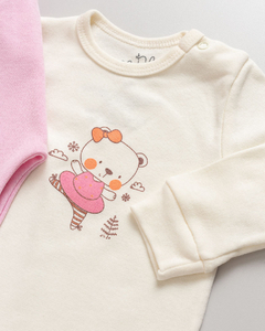 Conjunto longo ursinha - comprar online