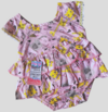 Body vestido em tricoline Safari