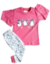 Pijama menina pinguim