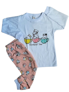Pijama menina gatinha - comprar online