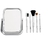 Kit Pincel Maquiagem C/ Espelho MUNDIAL - comprar online