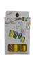 Kit c/5 Unhas Postiças Autocolantes 12un cada Miss Frandy - MaviliShop.com