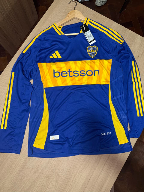 CAMISETA TITULAR MANGA LARGA 2024 BOCA JUNIORS