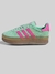 Gazelle Bold — Verde y rosa