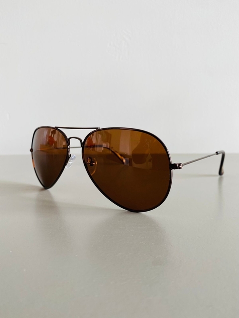 Aviador Clássico - Marrom
