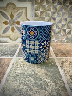 Taza Mosaicos Azul - comprar online