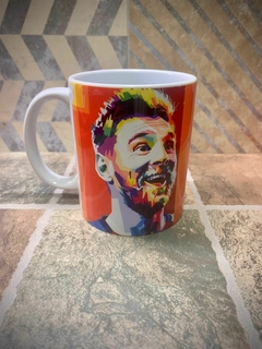 Taza Messi Naranja en internet