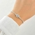 Pulseira Life Coração Cravejado 2,4MM na internet
