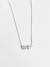 Colar Quadrado Cristal