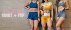 Banner da categoria Top + Short Empina
