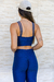 Conjunto Legging Empina Compressão Azul Marinho + Top - loja online