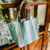 Tote Bag MiMi Dupla Face Listra Verde - comprar online