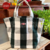 Tote Bag MiMi Xadrez Verde Escuro - comprar online