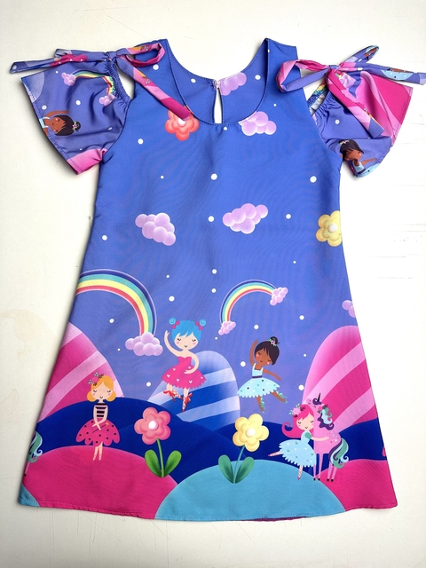 VESTIDO TRAPÉZIO LILÁS
