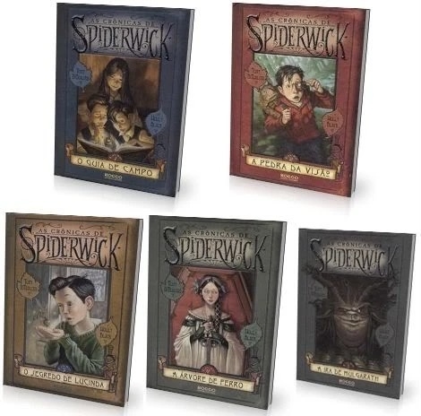 As Crônicas de Spiderwick - 5 volumes