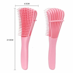 Escova Polvo Para Cabelos Cacheados - Charm Encantadora Make Beauty  