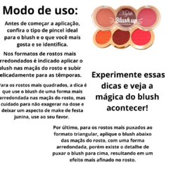 Paleta de Blush 3 Tons Blush Up Mylife MY 8245 - Cor 04 na internet