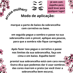 Trio Sombra para Sobrancelha Brows Mylife MY8265 na internet