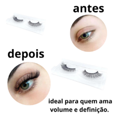 Cílios Postiços 6D Make Lolita QBM607 - comprar online