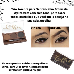 Trio Sombra para Sobrancelha Brows Mylife MY8265 - comprar online