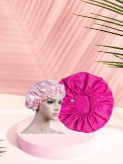 Touca de Cetim Anti-Frizz para Dormir